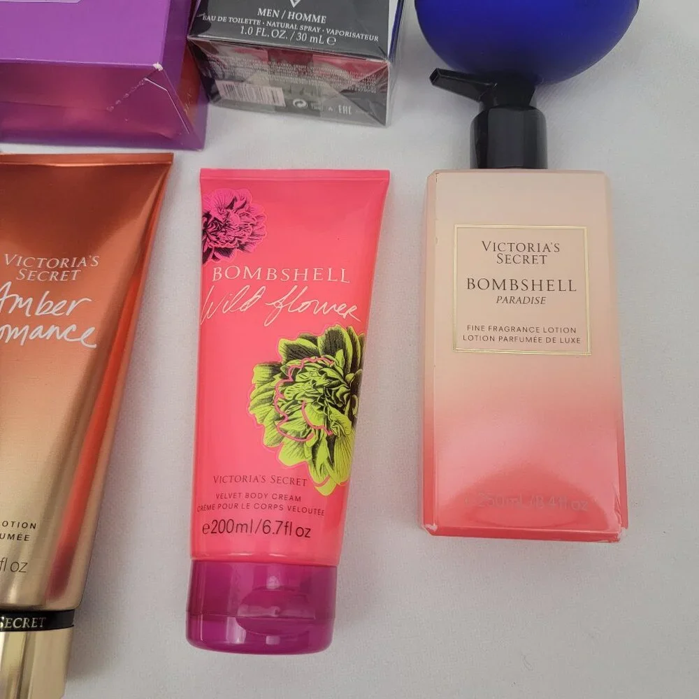 VICTORIAS SECRET Lotion Mixed Bundle Bombshell Love Spell PREMIER GUESS Cologne